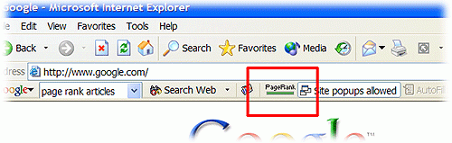 Google Toolbar PageRank