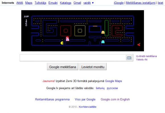 Google PacMan